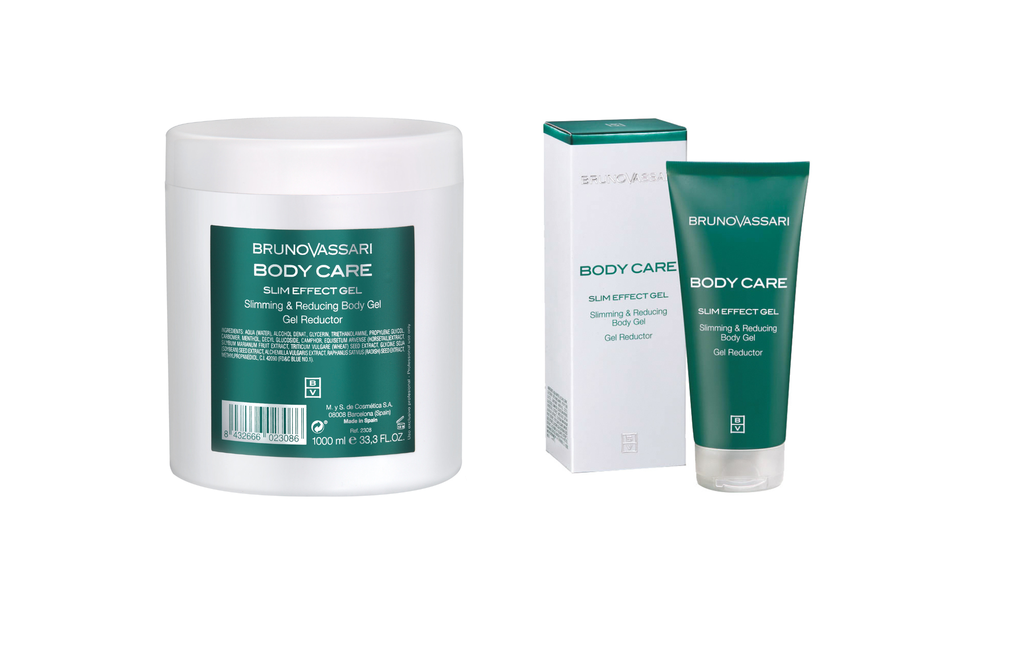 slim effect gel Bruno Vassari Gambe Estate